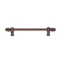 Carpe Diem Hardware - Acanthus 9'' O.C. {Approx.} w/ 1/2'' Round Smooth Bar Long Pull Romanesque Style - Gilded Mercury