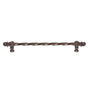 Carpe Diem Hardware - Acanthus 18'' O.C. (Approx.) With 3/8'' Twist Bar Long Pull Romanesque Style - Oil Rubbed Bronze