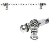 Carpe Diem Hardware - Acanthus 18'' O.C. (Approx.) With 3/8'' Twist Bar Long Pull Romanesque Style In Chalice. - Chalice