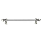 Carpe Diem Hardware - Acanthus 18'' O.C. (Approx.) With 1/2'' Smooth Bar Long Pull Romanesque Style In Chalice. - Chalice