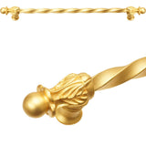 Acanthus 22'' O.C. (Approx.) With 3/8'' Twist Bar Long Pull Romanesque Style