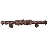 Carpe Diem Hardware - Acanthus 4'' O.C. Large Pull Romanesque Style - Oil Rubbed Bronze