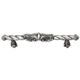 Carpe Diem Hardware - Acanthus 5'' O.C. Large Pull Romanesque Style - Chrysalis