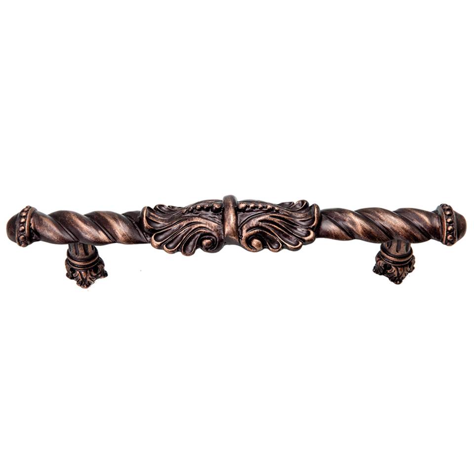 Carpe Diem Hardware - Acanthus 5'' O.C. Large Pull Romanesque Style - Oil Rubbed Bronze