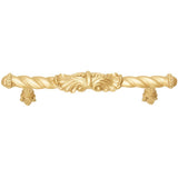 Carpe Diem Hardware - Acanthus 5'' O.C. Large Pull Romanesque Style In Soft Gold. - Soft Gold