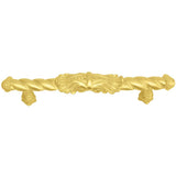 Carpe Diem Hardware - Acanthus 5'' O.C. Large Pull Romanesque Style In Gilded Mercury. - Gilded Mercury