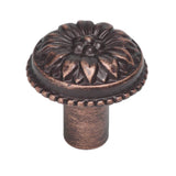 Carpe Diem Hardware - Acanthus Large Knob Rosette Style - Oil Rubbed Bronze