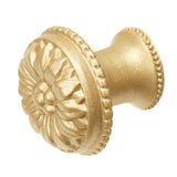 Acanthus Large Knob w/ Flared Foot Rosette Style