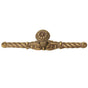 Carpe Diem Hardware - Carpe Diem 831838-3 Acanthus Antique Brass Small Knob Rosette Style W/ Rope Large Back Plate - Antique Brass