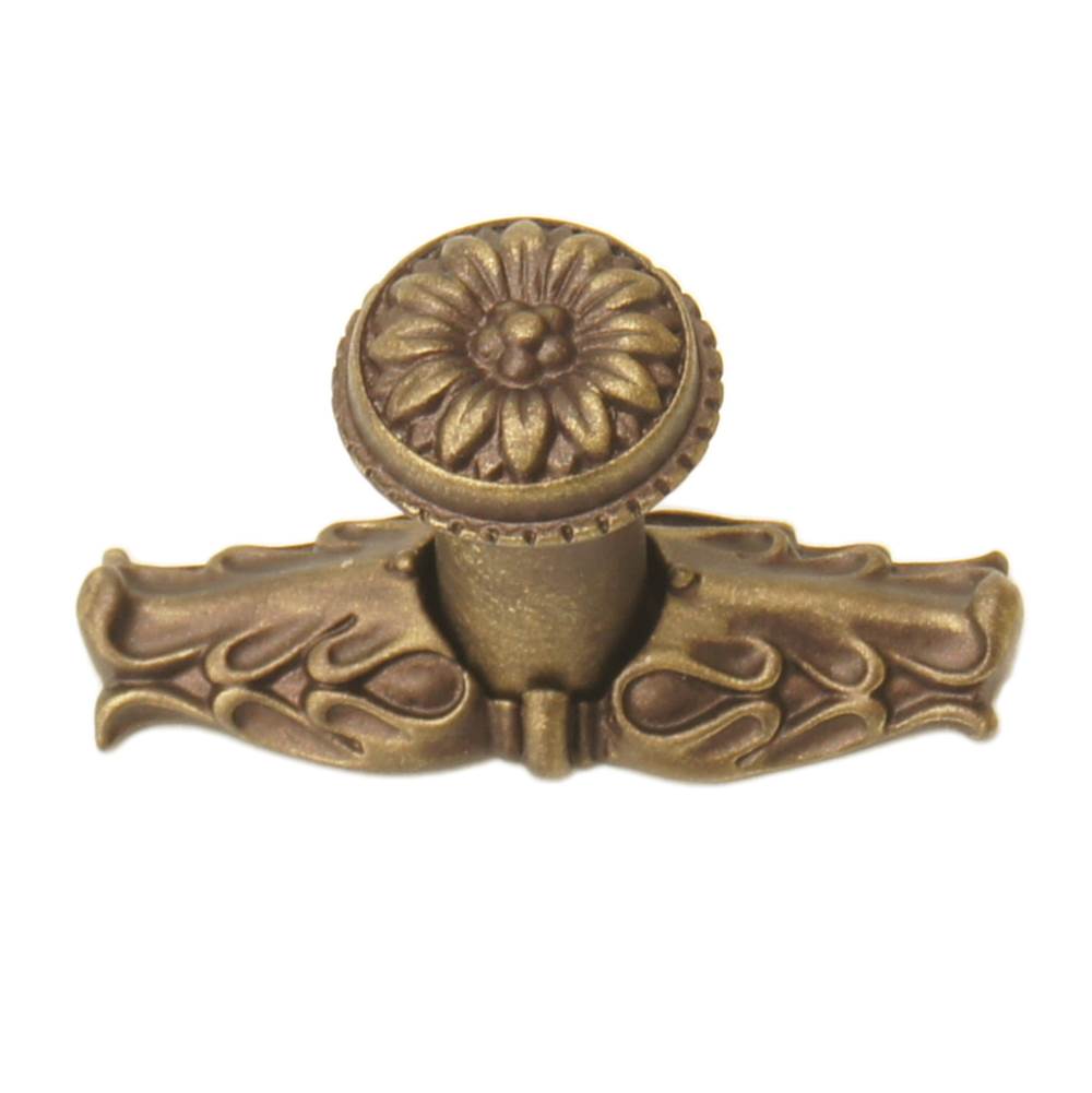 Carpe Diem Hardware - Acanthus Small Knob Rosette Style w/ Rope Small Backplate - Chalice