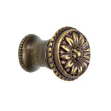 Acanthus Small Knob w/ Flared Foot Rosette Style
