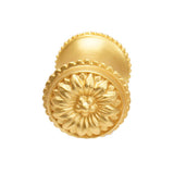 Acanthus Small Knob w/ Flared Foot Rosette Style