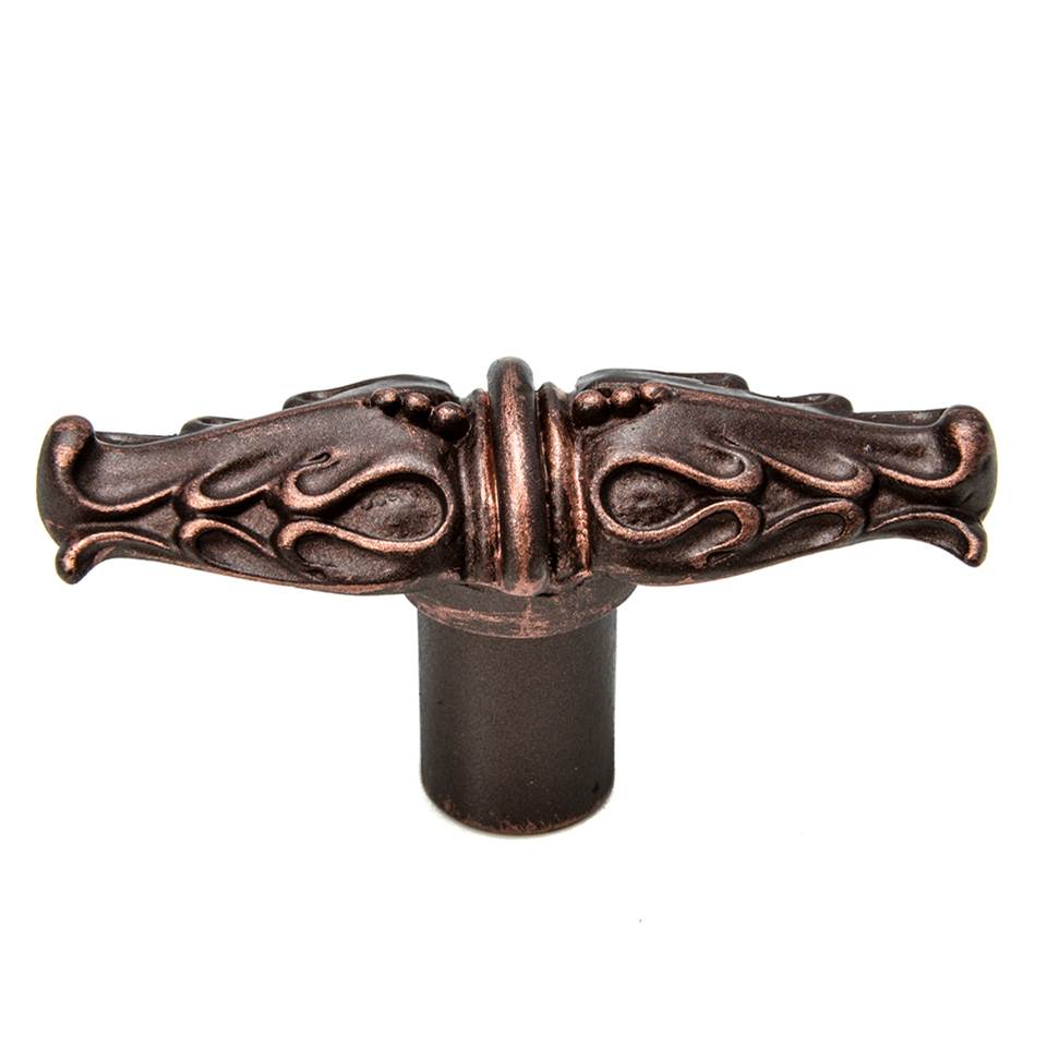 Carpe Diem Hardware - Acanthus Leaves Large Knob Romanesque Style - Oil Rubbed Bronze