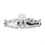 Acanthus Leaves Large Knob Romanesque Style