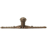 Acanthus Leave Large Knob w/ Rope Large Backplate Romanesque Style