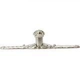 Acanthus Leave Large Knob w/ Rope Large Backplate Romanesque Style