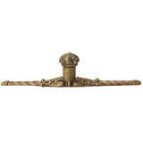 Acanthus Leave Large Knob w/ Rope Large Backplate Romanesque Style