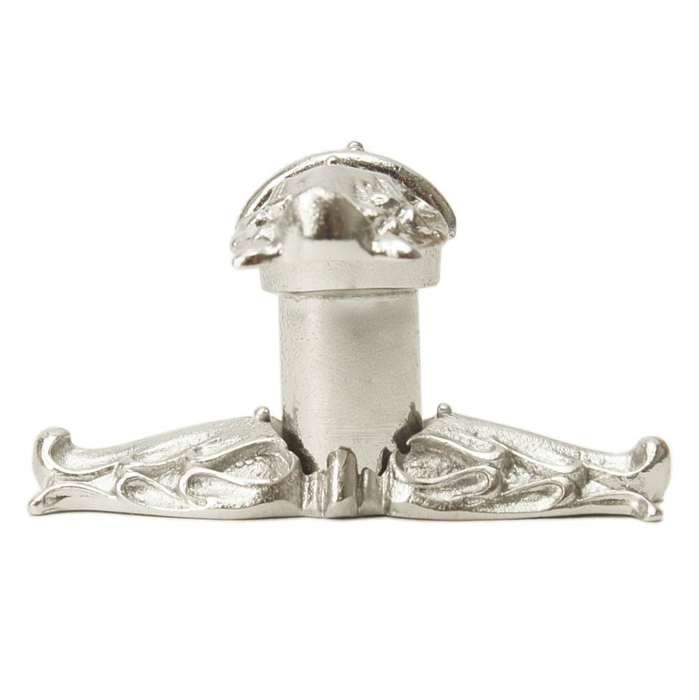 Acanthus Leave Large Knob w/ Rope Small Backplate Romanesque Style