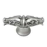 Acanthus Leaves Large Knob w/ Flared Foot Romanesque Style