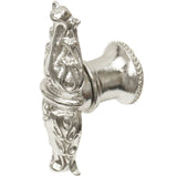 Acanthus Leaves Large Knob w/ Flared Foot Romanesque Style