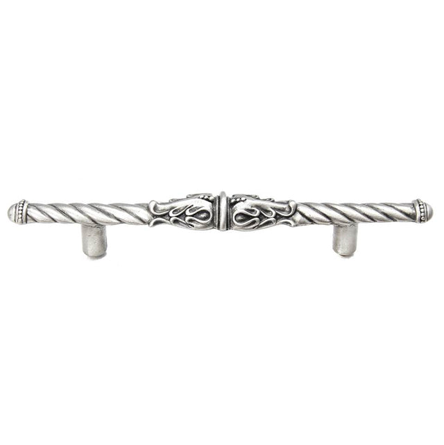 Carpe Diem Hardware - Acanthus 4'' O.C. Pull Romanesque Style - Chrysalis