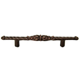 Carpe Diem Hardware - Acanthus 4'' O.C. Pull Romanesque Style - Oil Rubbed Bronze