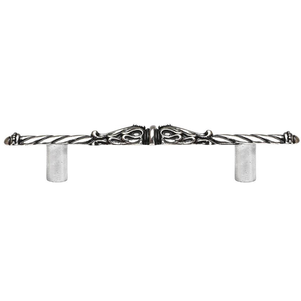 Carpe Diem Hardware - Acanthus 4'' O.C. Pull Romanesque Style In Gilded Mercury. - Chalice
