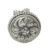 Acanthus & Beaded Large Knob w/ Column Base Rosette Style