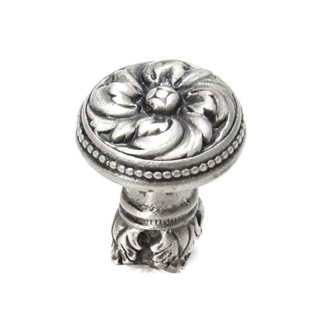 Carpe Diem Hardware - Acanthus & Beaded Knob w/ Column Base Rosette Style - Chrysalis