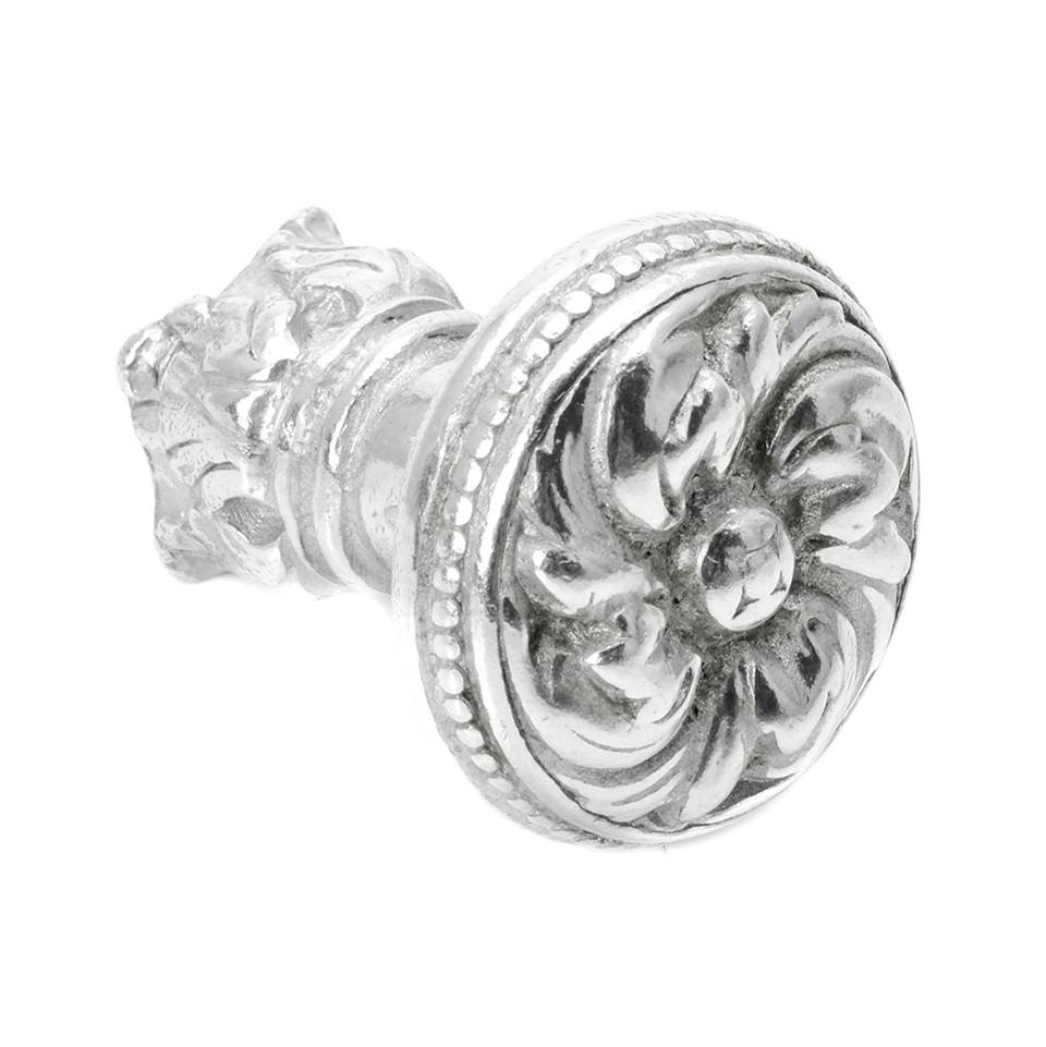 Acanthus & Beaded Knob w/ Column Base Rosette Style