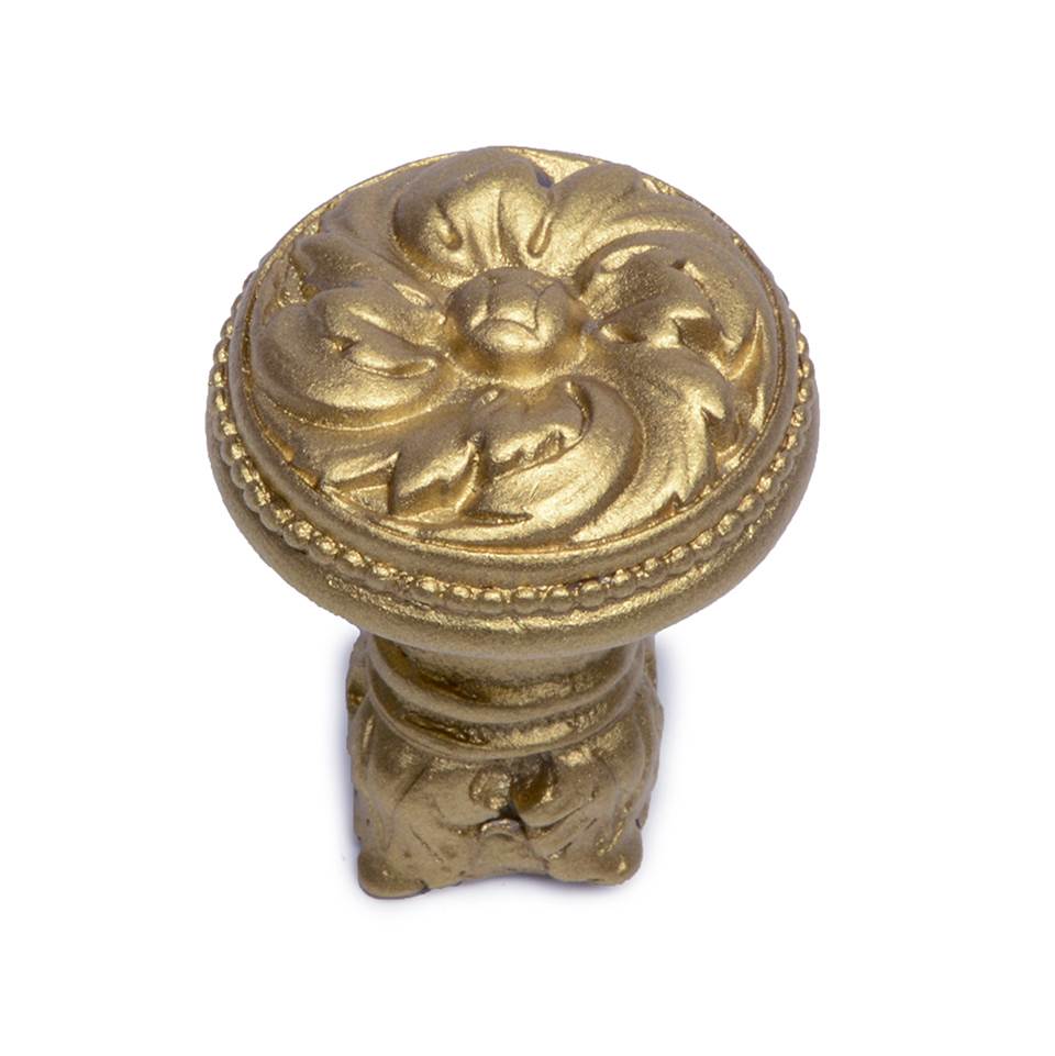 Acanthus & Beaded Knob w/ Column Base Rosette Style
