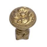 Acanthus & Beaded Knob w/ Column Base Rosette Style