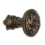 Acanthus & Beaded Knob w/ Column Base Rosette Style