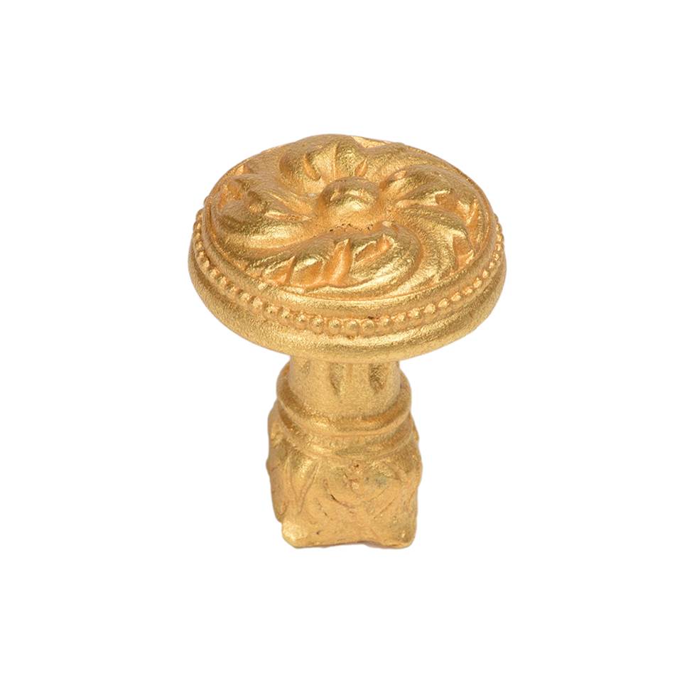Acanthus & Beaded Knob w/ Column Base Rosette Style