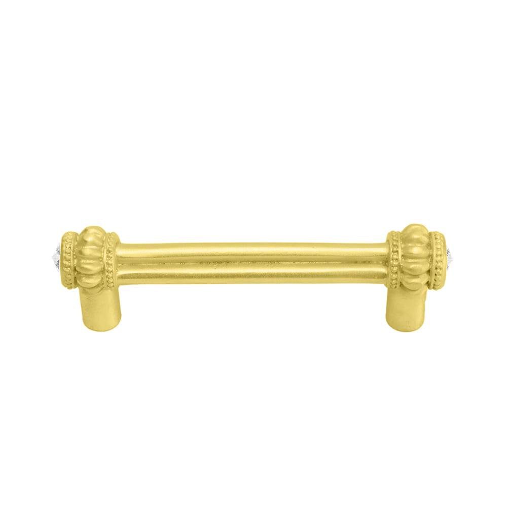 Carpe Diem Hardware - Cache Tissue Post w/ Swarovski Crystals - Antique Brass