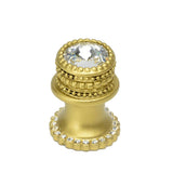 Carpe Diem Hardware - Cricket Cage Swing Tissue Reeded Ring Left - Antique Brass