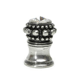 Carpe Diem Hardware - Cache Small Round Knob w/ Flared Foot w/ A Rivoli Swarovski Crystal - Chalice