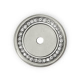 Carpe Diem Hardware - Cache Round Escutcheon w/ Swarovski Crystals - Soft Gold