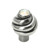 Carpe Diem Hardware - Cache Knob With Swarovski Aurore Boreale Crystals - Chalice