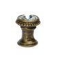 Carpe Diem Hardware - Juliane Grace 18'' O.C. Approx w/ 1/2'' Smooth Center Long Pull Large Finial w/ Swarovski Crystals - Chalice