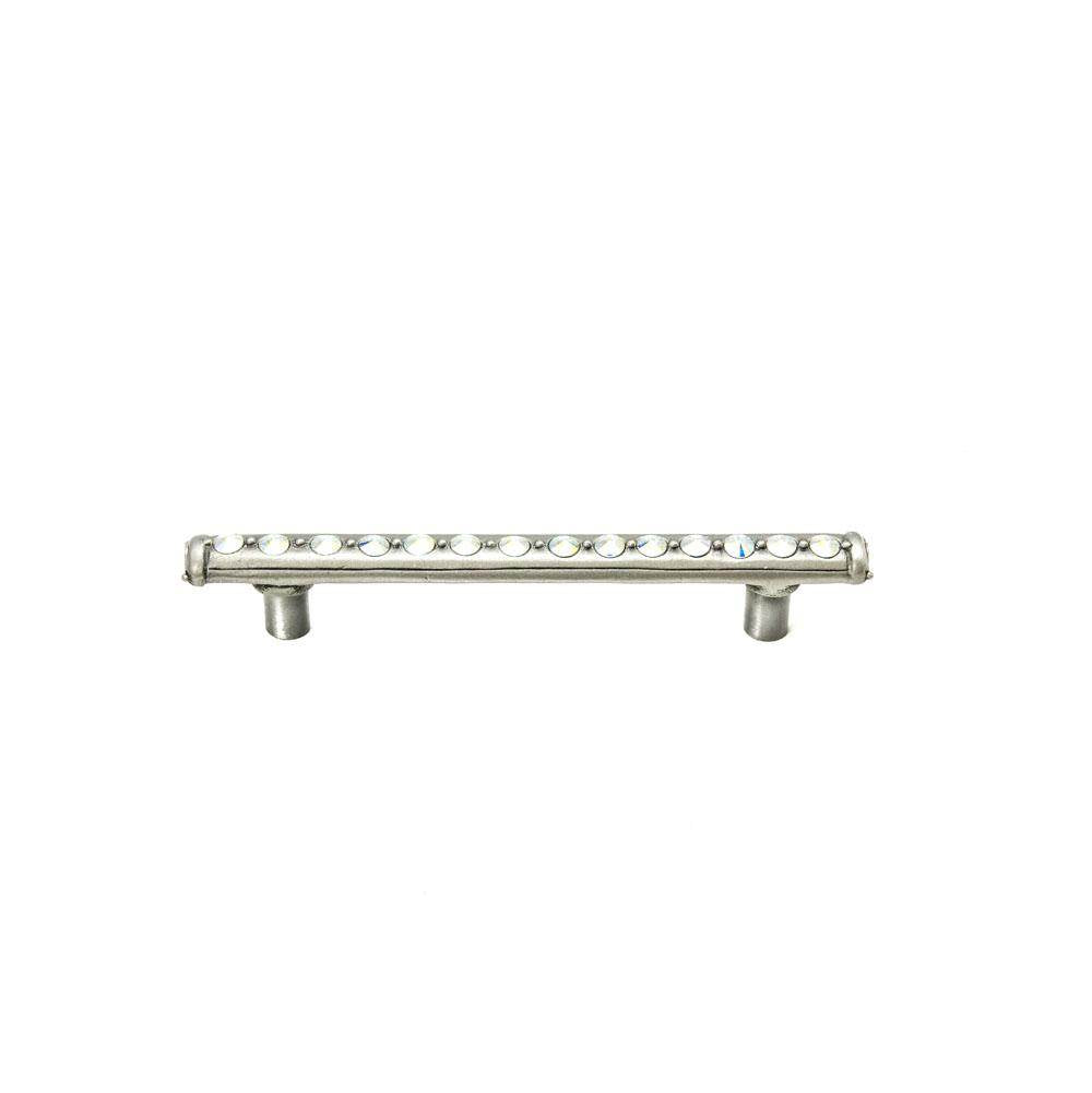 Carpe Diem Hardware - Cache 4'' O.C. Pull w/ Center Of Swarovski Crystals - Chalice