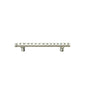 Carpe Diem Hardware - Cache 4'' O.C. Pull w/ Center Of Swarovski Crystals - Chalice