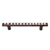 Cache 4'' O.C. Pull With Center Of Swarovski Aurore Boreale Crystals