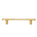 Cache 4'' O.C. Pull With Center Of Swarovski Clear Crystals