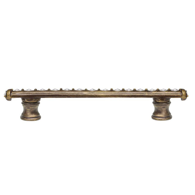 Carpe Diem Hardware - Juliane Grace 18'' O.C. Approx w/ 1/2'' Smooth Center Long Pull Small Finial w/ Swarovski Crystals - Chalice