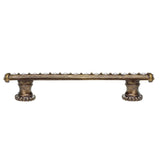 Cache 4'' O.C. Pull With Halo Platforms With Center Of Swarovski Clear Crystals