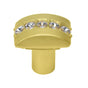 Carpe Diem Hardware - Cricket Cage Swing Towel Smooth Ring Right - Gilded Mercury