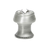 Carpe Diem Hardware - Acanthus Ii Swing Towel Smooth Ring Right Rosette Style - Gilded Mercury