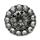 Carpe Diem Hardware - Cache Medium Escutcheon w/ 13 Rivoli Swarovski Crystals - Chalice