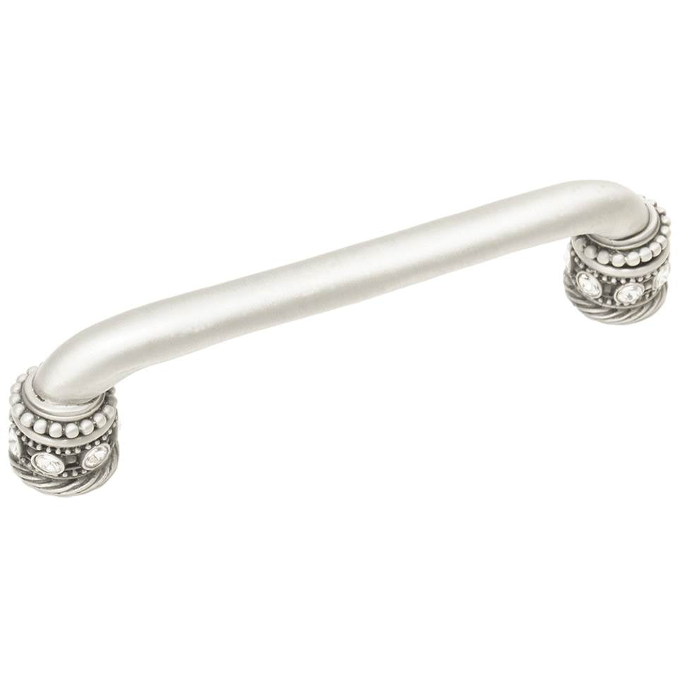 Cache 5'' O.C. Pull With Swarovski Clear Crystals and Sleeves In Satin.